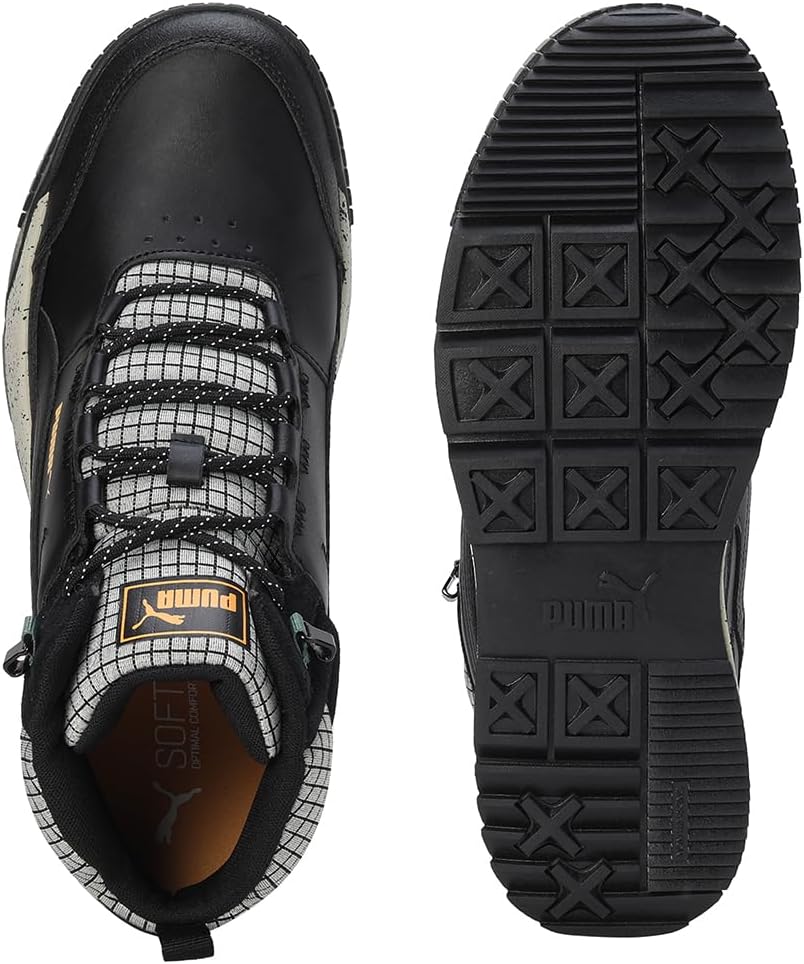 PUMA Unisex Tarrenz Sb Ii Open Road Sneaker 46 EU Puma Black Puma Black Pebble Gray Apricot, 46 EU P