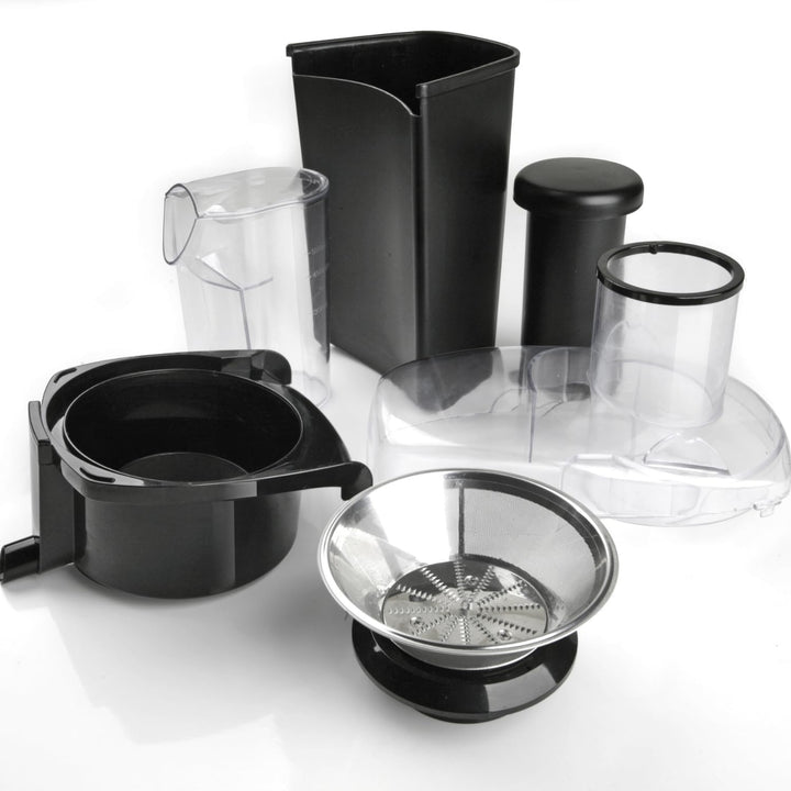BLACK+DECKER Entsafter - 600W - 2 Geschwindigkeiten - 1.2 Liter Fruchtfleischbehälter - spülmaschine