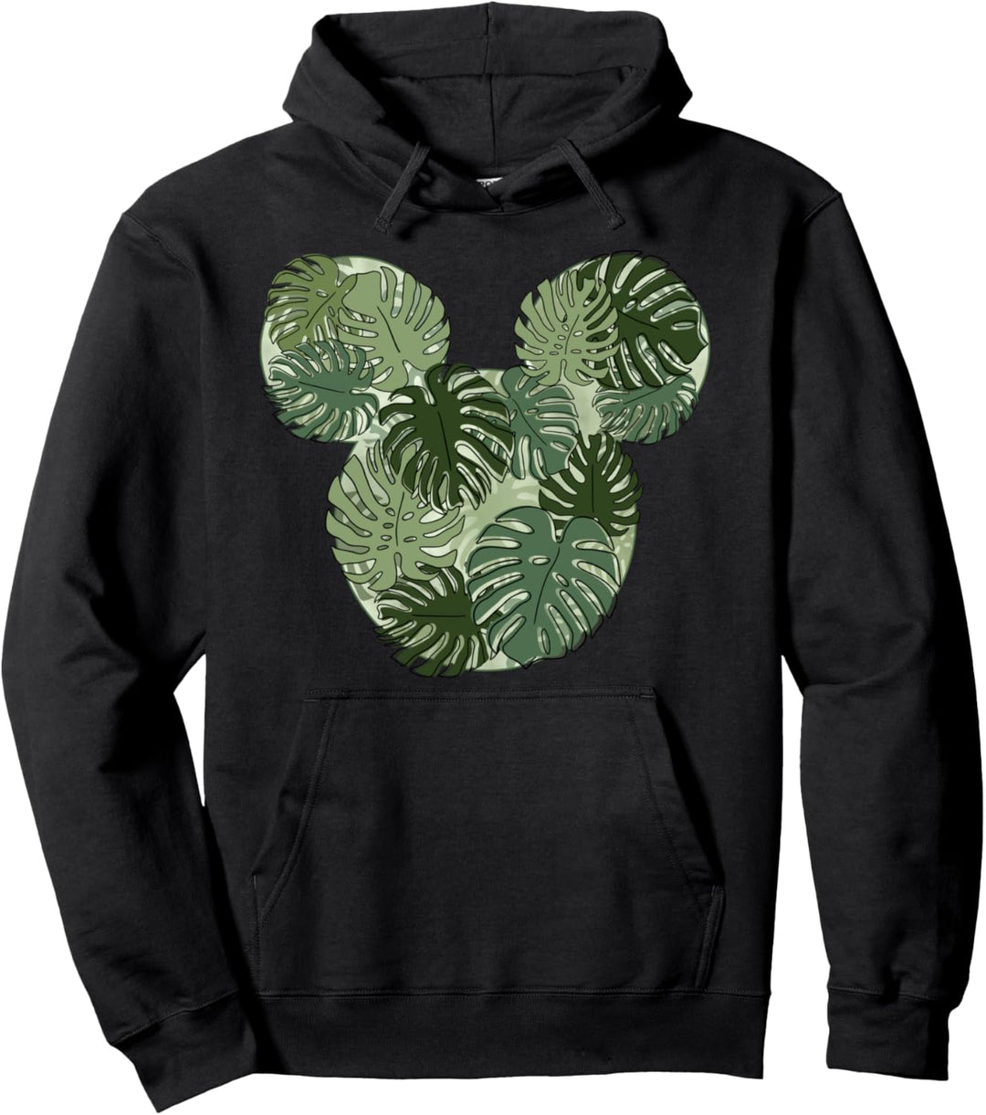 Disney Mickey & Friends Mickey Monstera Plant Fill Pullover Hoodie