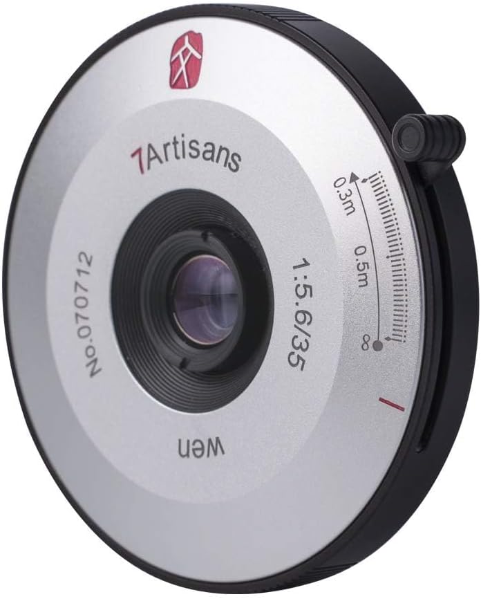 7artisans 35 mm f5.6 Vollformat-Objektiv, manueller Fokus, kompatibel mit Leica M-Mount für Leica M,