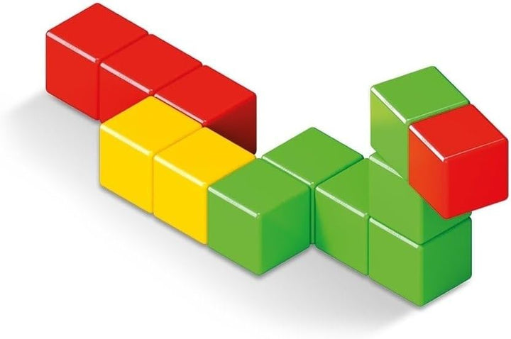 Geomag Magicube - 24 Würfel - Magnetisches Konstruktionsspielzeug für Kinder - Green Line - Lernspie