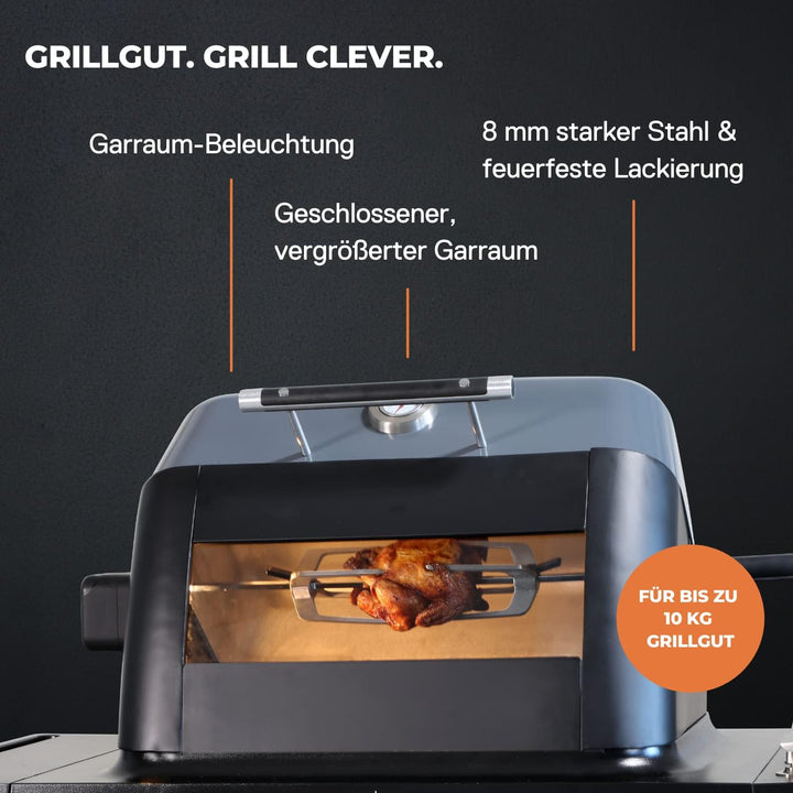 Everdure HBG2ROTISEU Rotisserie-System für FORCE
