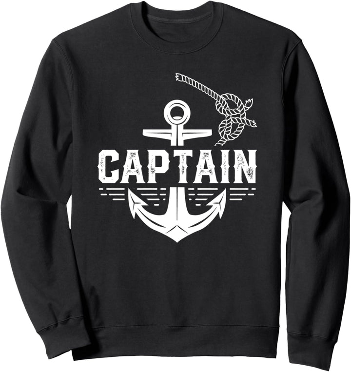 Kapitän Schiff Boot Segler Bootsbesitzer Sweatshirt