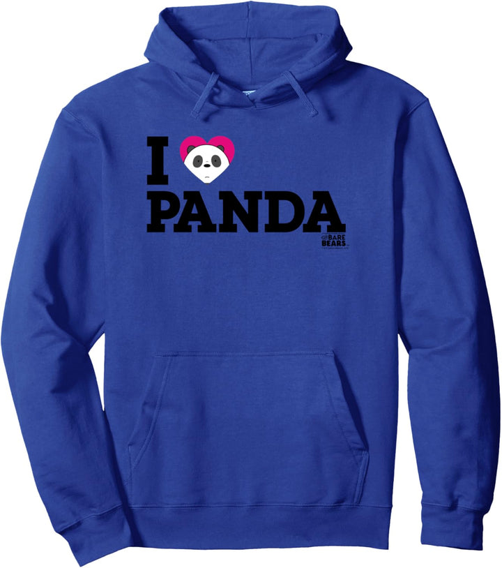 We Bare Bears Heart Panda Pullover Hoodie