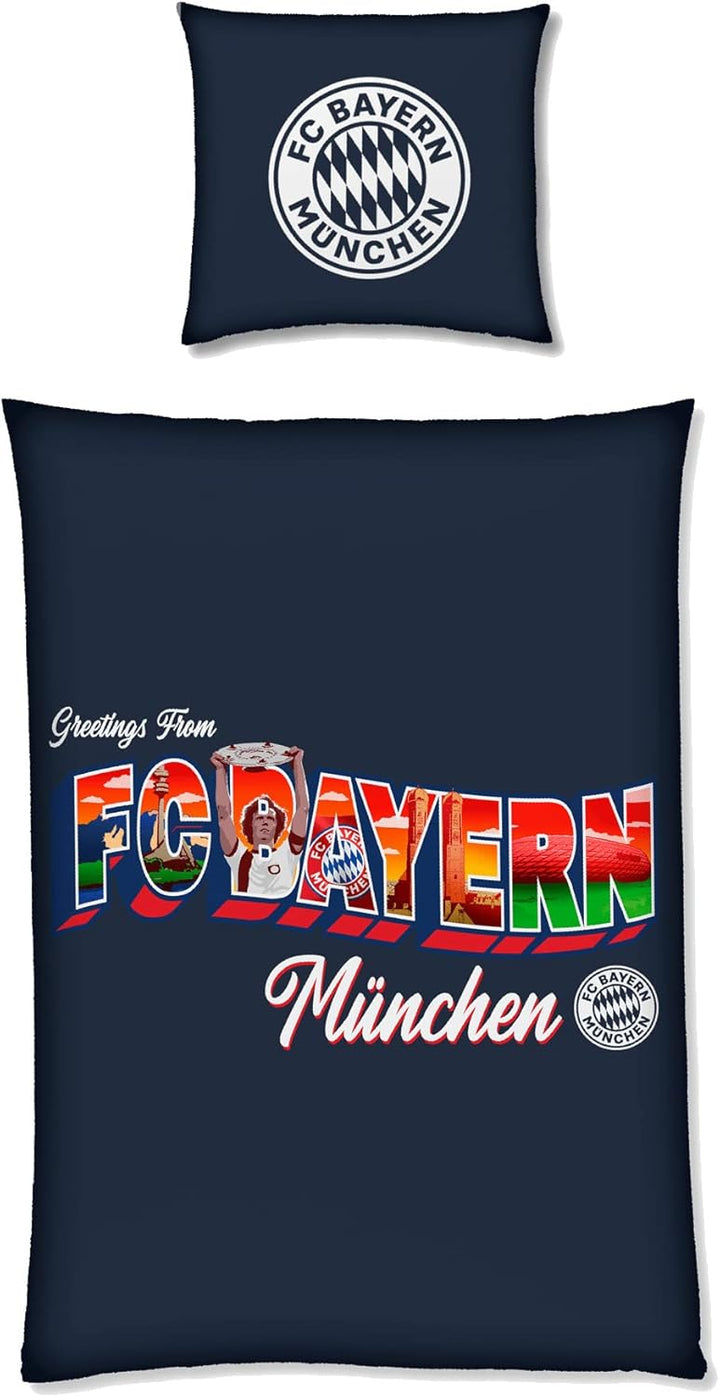 FC Bayern München Bettwäsche Greetings from Bayern Navy