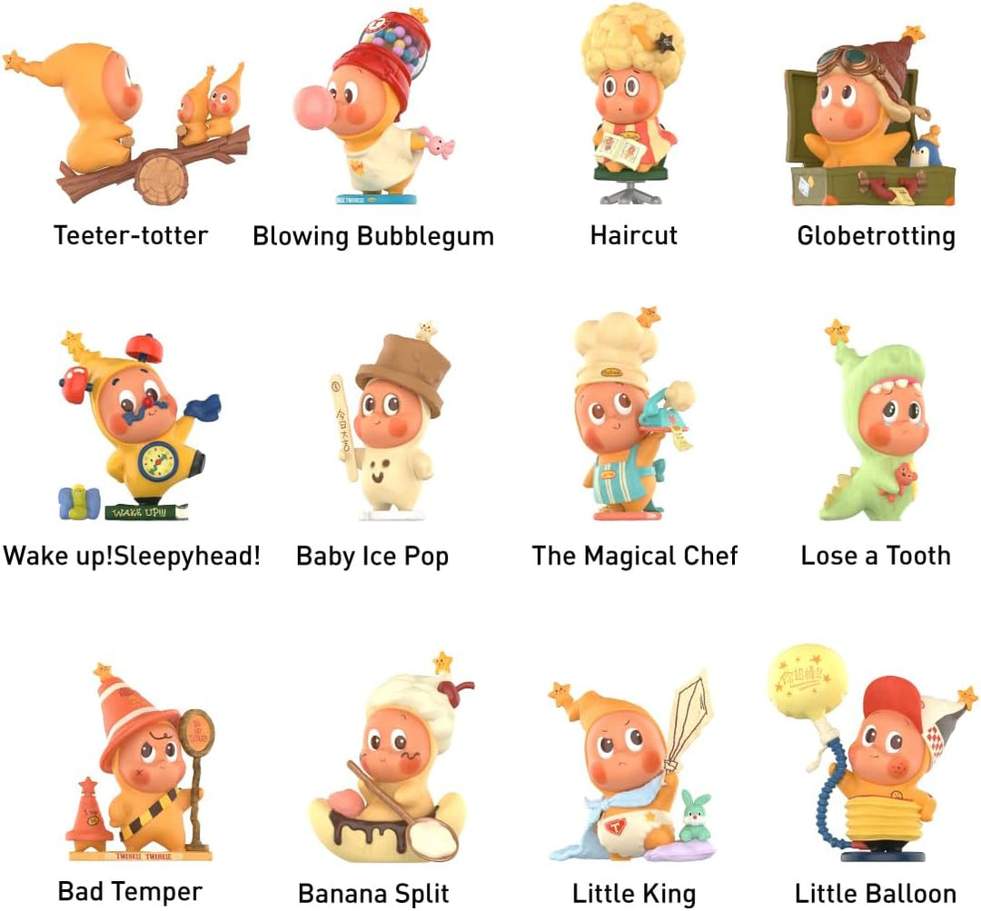 POP MART Twinkle Twinkle Be a Little Star Series Figures Sammelfiguren Sammler Kunstspielzeug Spielz