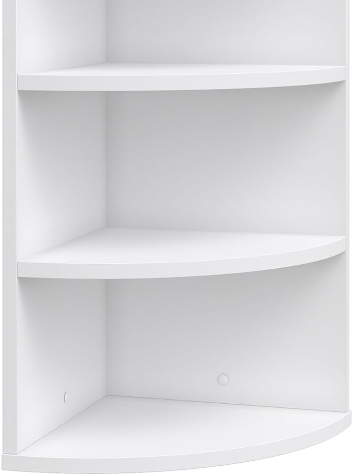 Vicco Wandregal für das Kinderzimmer Ecki, Weiss, 30 x 60 cm Weiss 60x30, Weiss 60x30