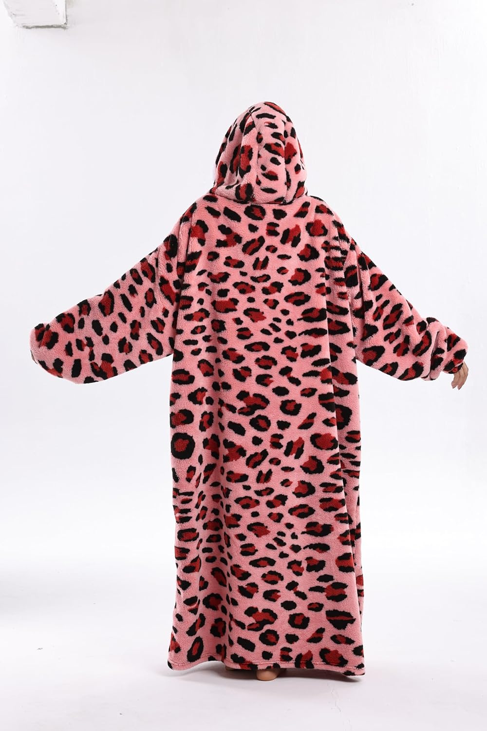 Lange Hoodie Decke mit Ärmeln für Damen &amp; Erwachsene - Kuscheldecke mit Ärmeln - Weiche &amp; Warme Deck