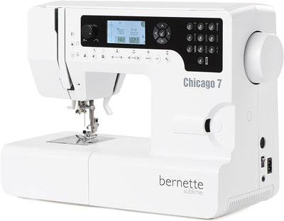 Bernette Chicago 7 Nähmaschine und Stickmaschine mit 200