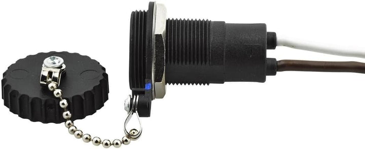 HELLA 8JB 001 946-101 Steckdose - 2-polig - Stecker: Flachstecker - Kabel: 300mm 1 Stecker mit Schra