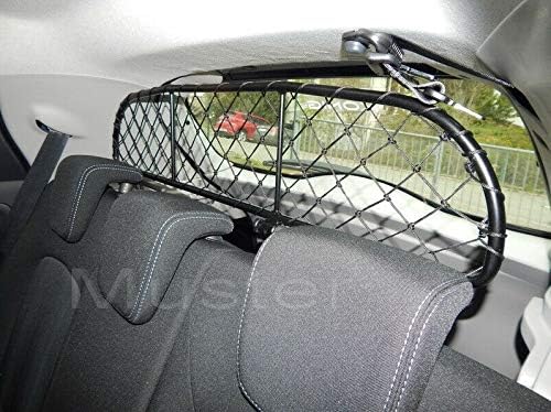 ERGOTECH Trennnetz Trenngitter kompatibel mit Renault Zoe, RDA65-XXS, für Hunde und Gepäck. Sicher,