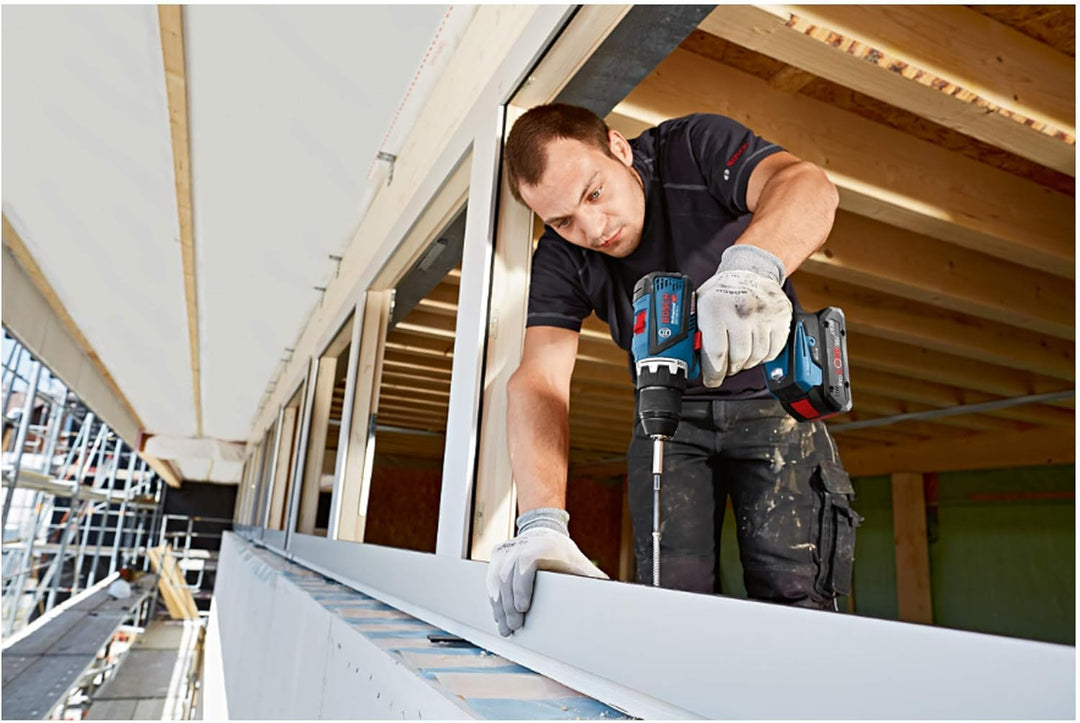 Bosch Professional 18V System Akku Bohrschrauber GSR 18V-60 C (max. Drehmoment 60 Nm, ohne Akku/ Lad