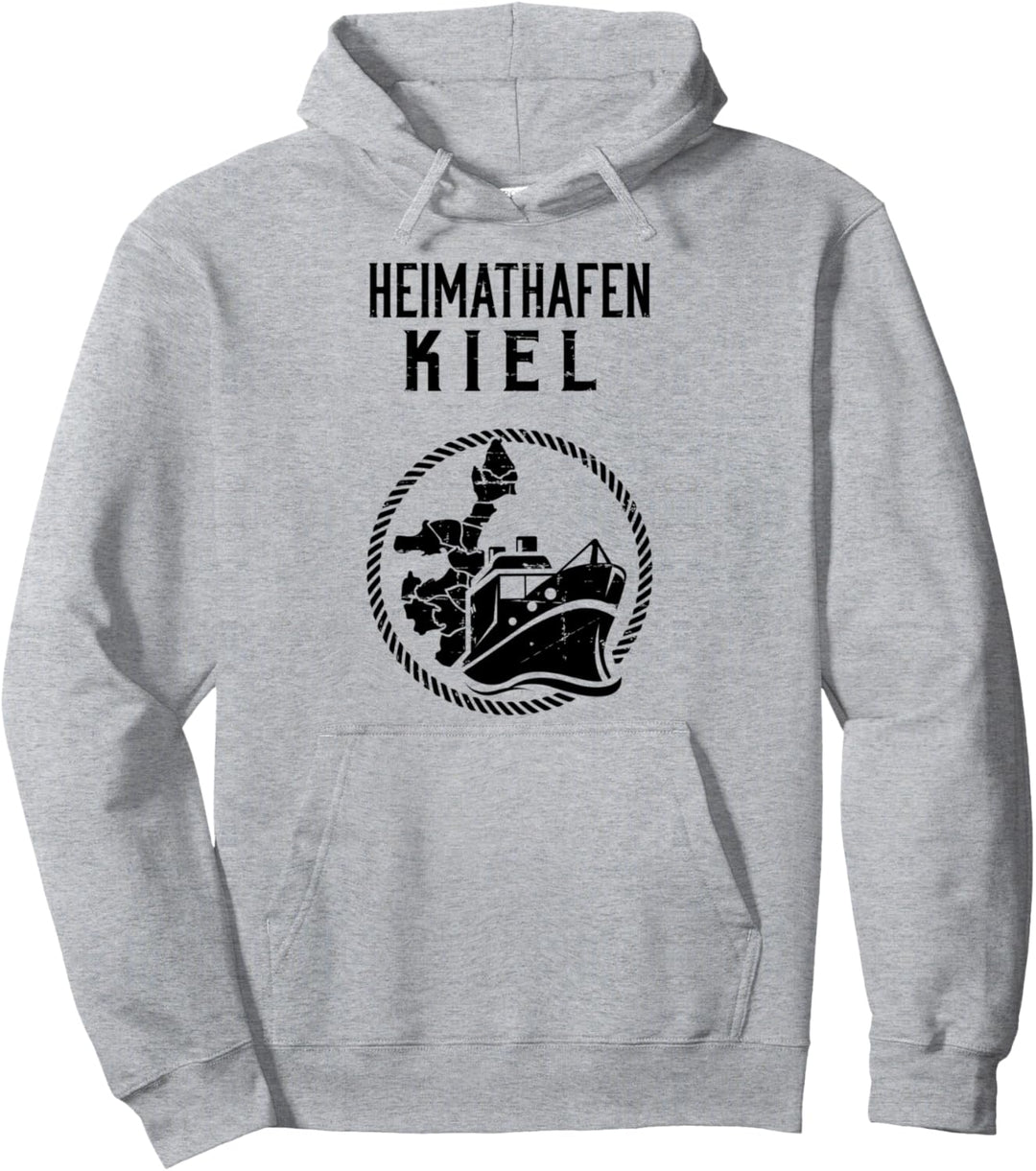 Heimathafen Kiel Moin Kieler Küste Ostsee Geschenk Pullover Hoodie