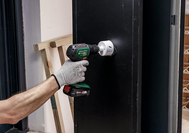 Bosch 1x Lochsäge HSS-Bimetall (für Aluminium, Metalle, Buntmetalle, Kunststoffe, Acrylglas, Holz, G