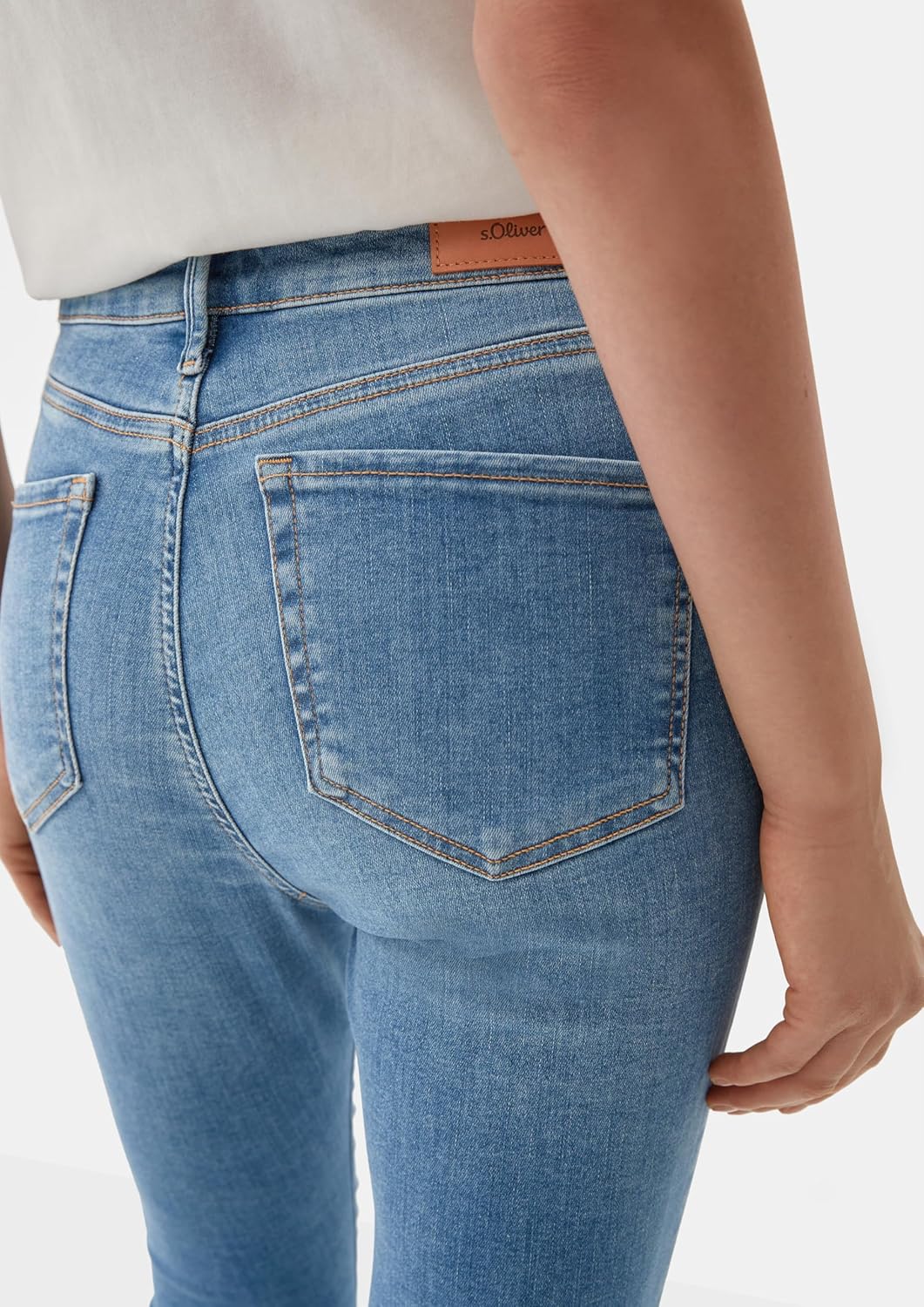 s.Oliver Damen Jeans, Anny Super Skinny 34W / 34L Blau 54z4, 34W / 34L Blau 54z4