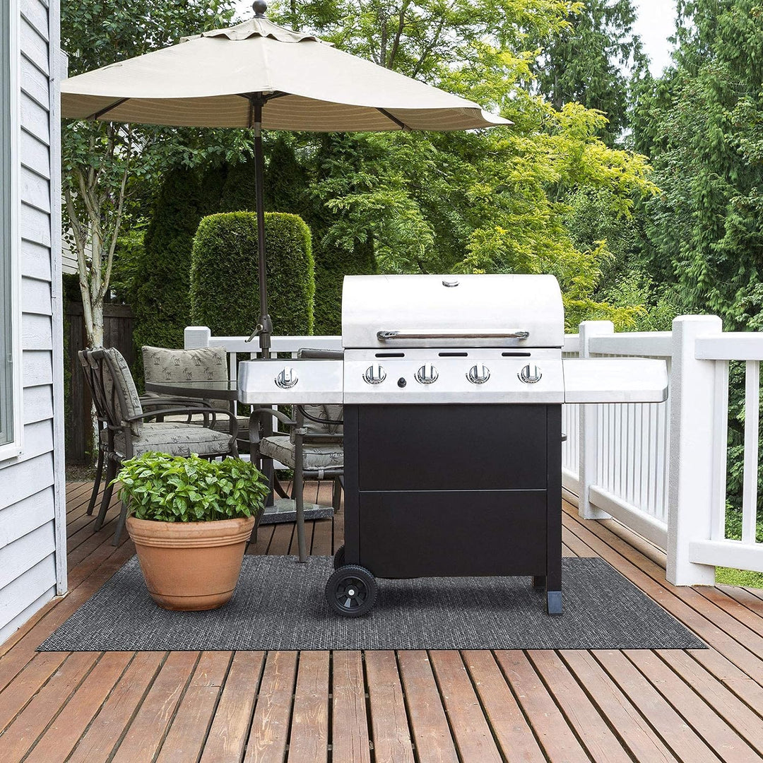 Floordirekt Grillschutzmatte | Schwer entflammbar | 2 Grössen | 5 Designs | Grillmatten zum Grillen