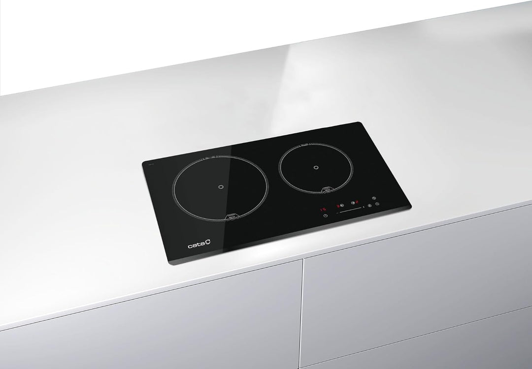 CATA Kochfeld IB 2 PLUS BK/A Induktion Anzahl Brenner/Kochzonen 2 Touch-Timer Schwarz