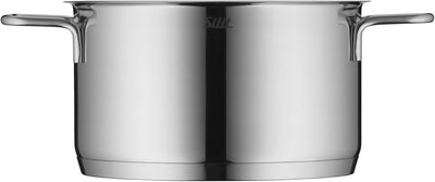 Silit Alicante Topfset Induktion 4-teilig, Kochtopf Set mit Glasdeckel, Edelstahl poliert, Induktion