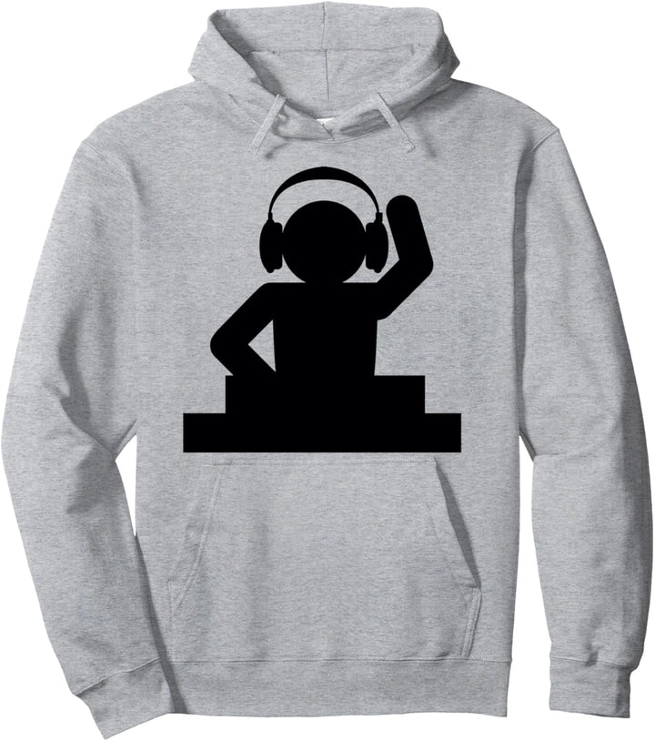 DJ Music Spinning - Disc Jockey Pullover Hoodie