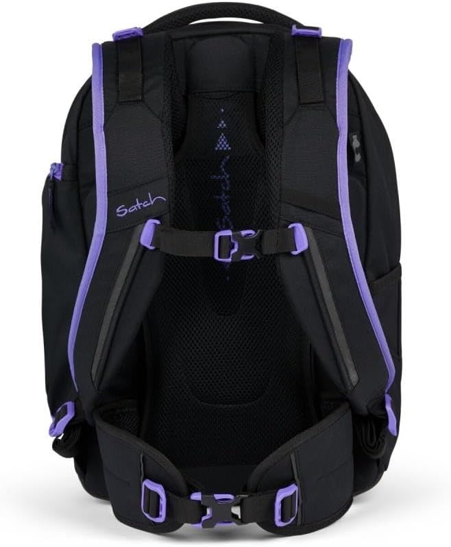 Satch Match Pencil Slider Edition Schulrucksack Set 3tlg. inkl. Sporttasche Purple Phantom, Purple P