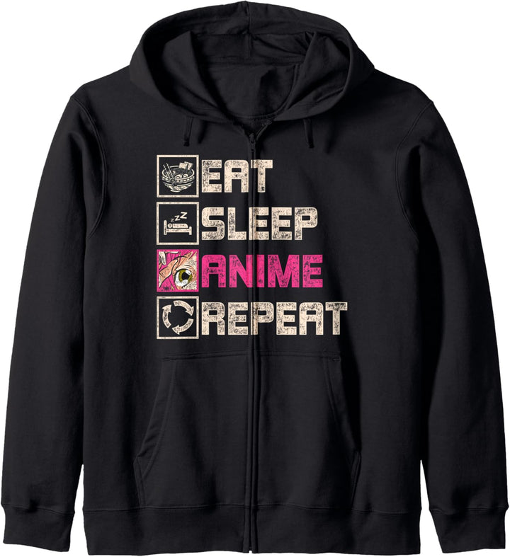 Japanisches Essen Kawaii Manga Otaku Ramen Lustiges Anime Kapuzenjacke