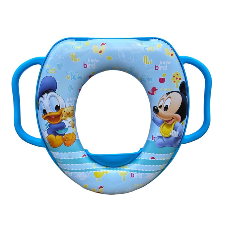Toilettensitz für Kinder, Mickey und Donald Disney, universal, mit Griffen Mickey Baby, Mickey Baby