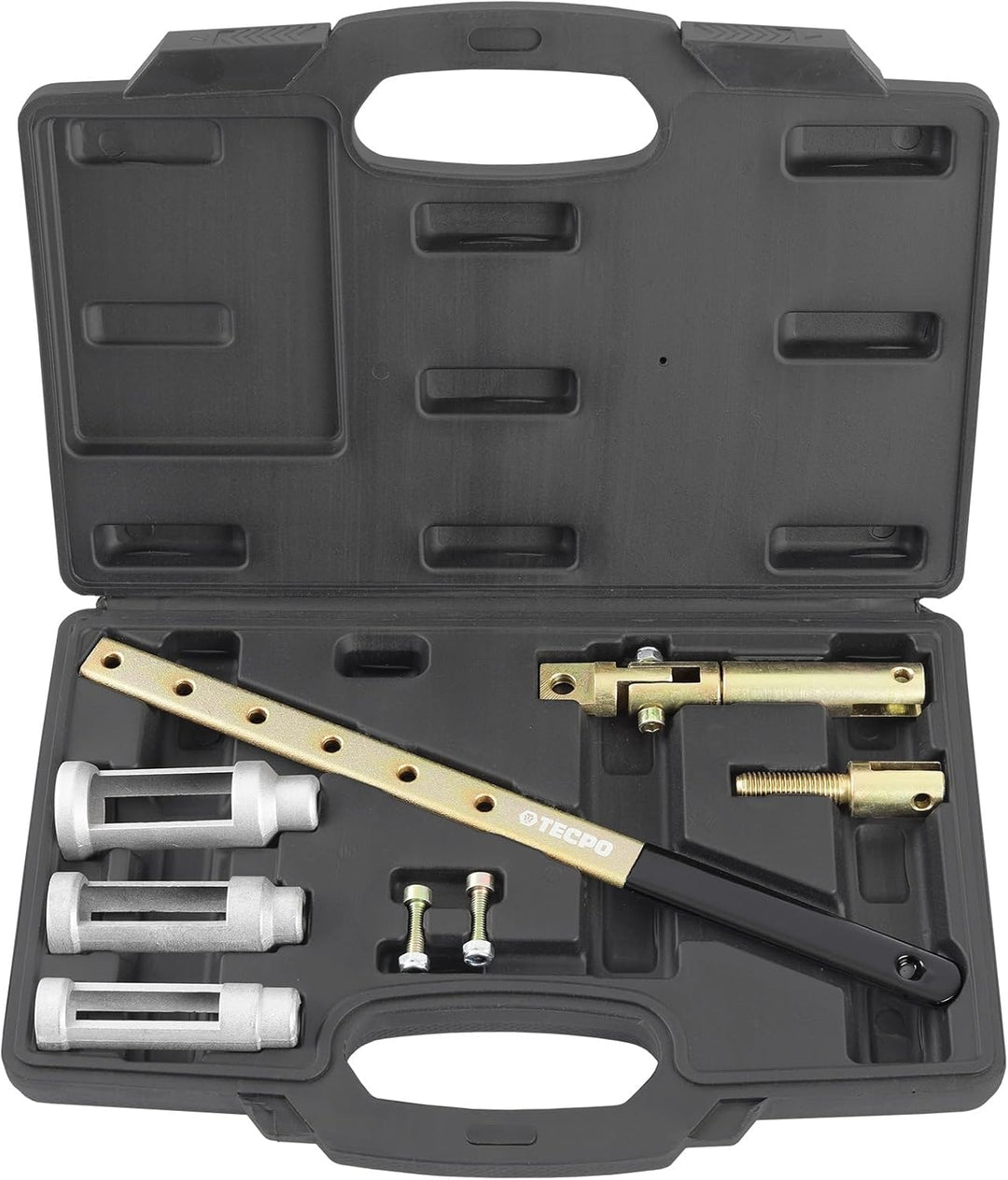 TECPO 300122 Ventilfederspanner Satz Universal Ventilschaftdichtung wechseln Werkzeug Austausch der