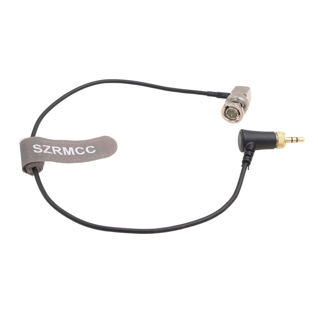 SZRMCC Timecode Kabelverriegelung 3,5 mm TRS auf BNC-Stecker für Deity TC-1 auf Blackmagic Ursa Mini