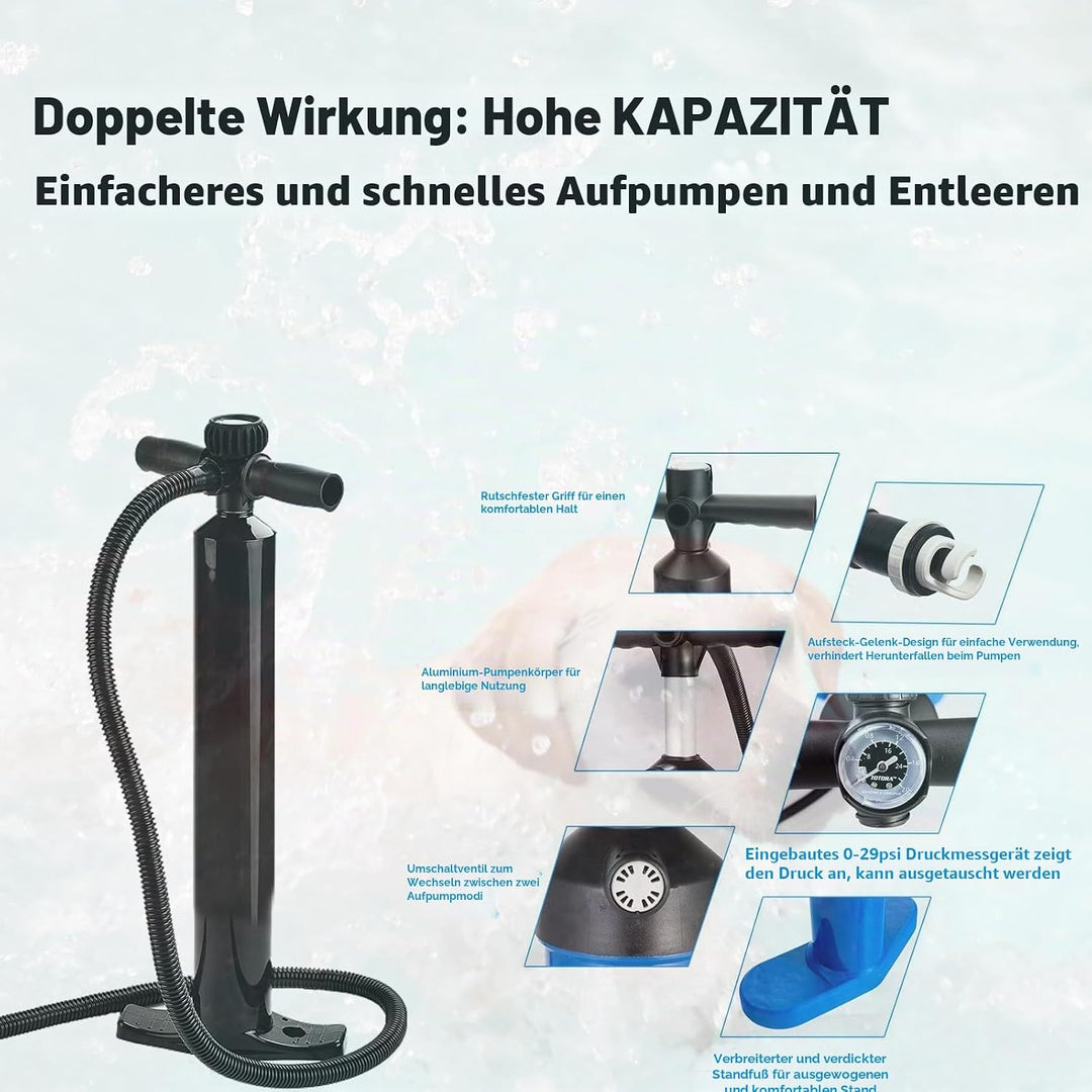 Hunderampe Aufblasbare Hunde Wasserrampe, Hundeboot Rampe Schwimmende Dock Leiter für Pool, Boot, Se