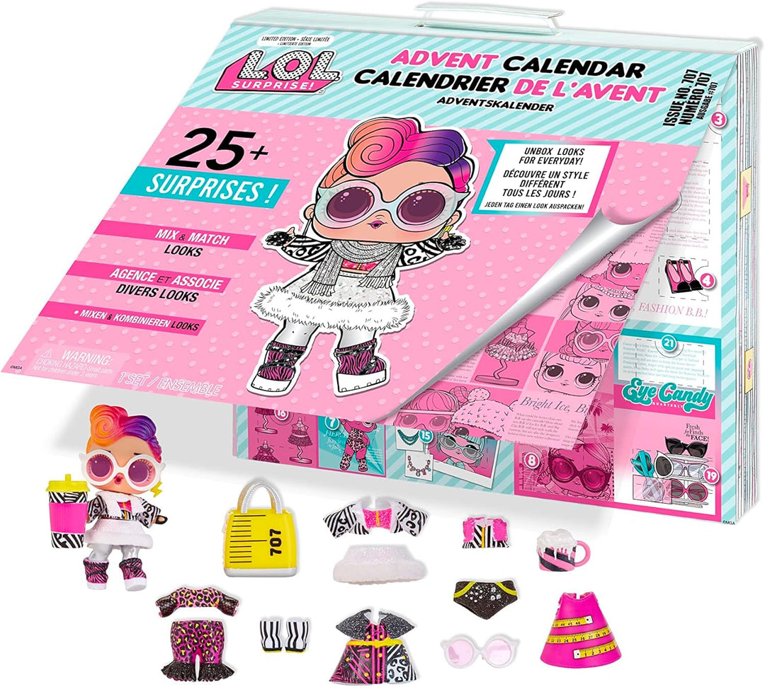 L.O.L. Surprise! Adventskalender - Mit Sammlerpuppe - COSTUME DESIGNER - 25+ Überraschungen - Outfit