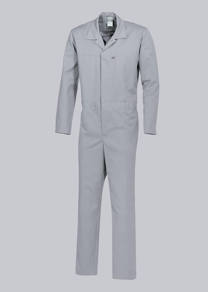 BP 1676-558-51-Ms Unisex-Overall, 1/1 Ärmel mit verstellbarem Schlitz am Ärmelbund und elastischem,