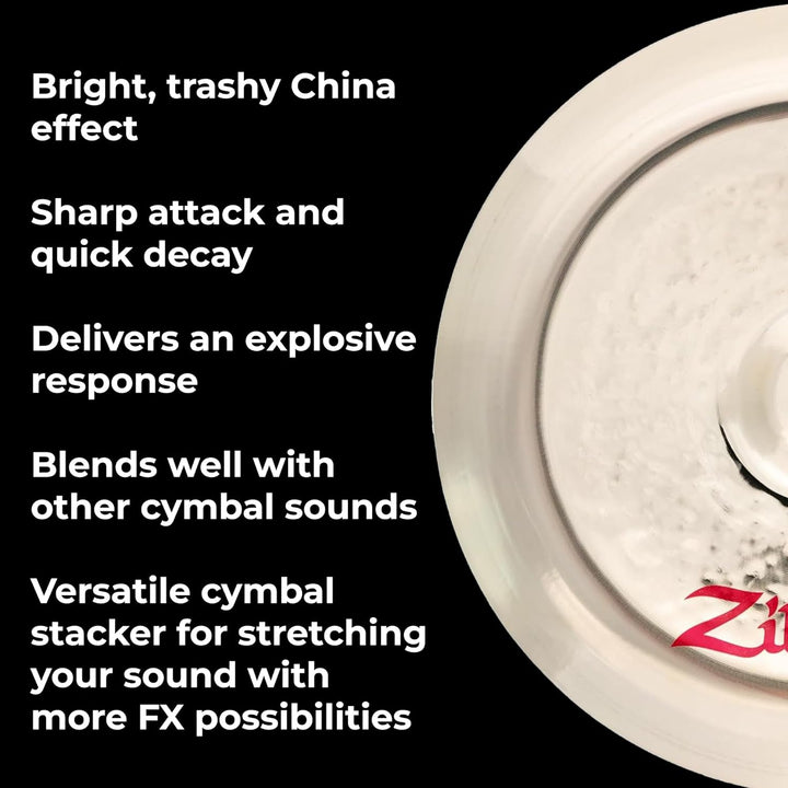 Zildjian FX Cymbals Series - 14" Oriental China Trash Cymbal 14 Zoll, 14 Zoll