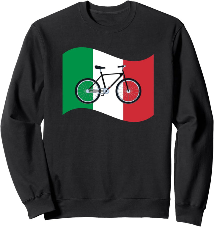 Italien Radfahren Grafik / Country Flag Pride Biking Sport Sweatshirt