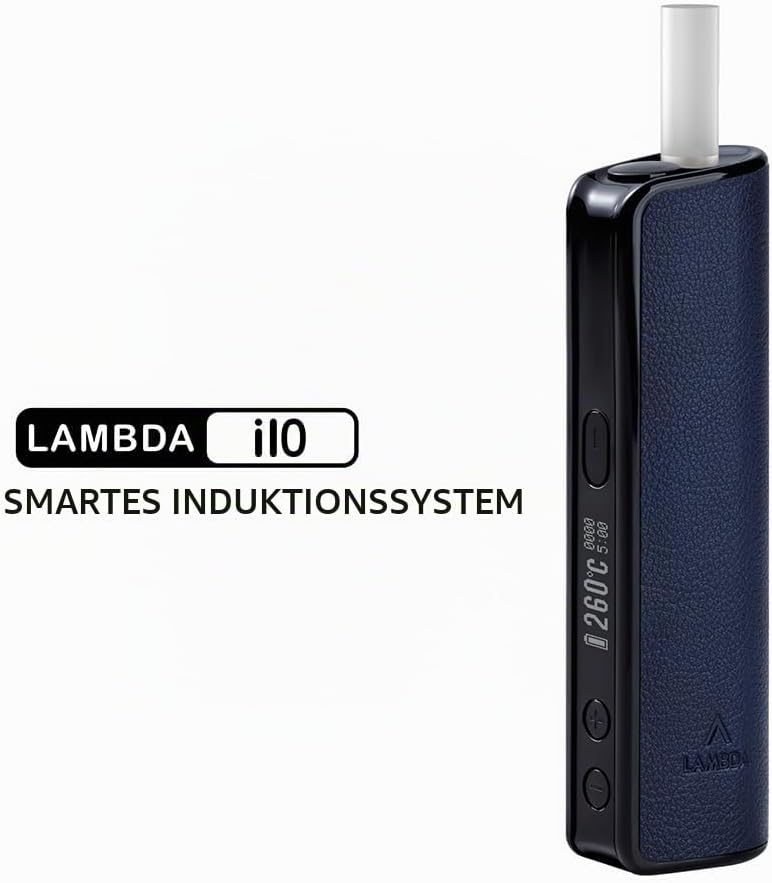 LAMBDA i10 HNB Heat-not-burn-Geräte, Berührungslose Elektromagnetische Induktionsheizung, OLED 3200m