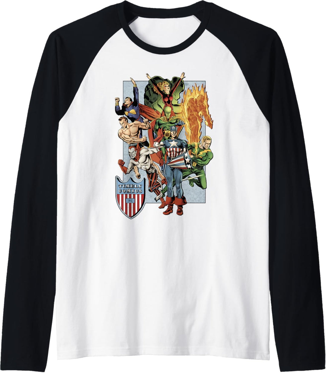 Marvel FOOM Timely Comics Inc. Raglan