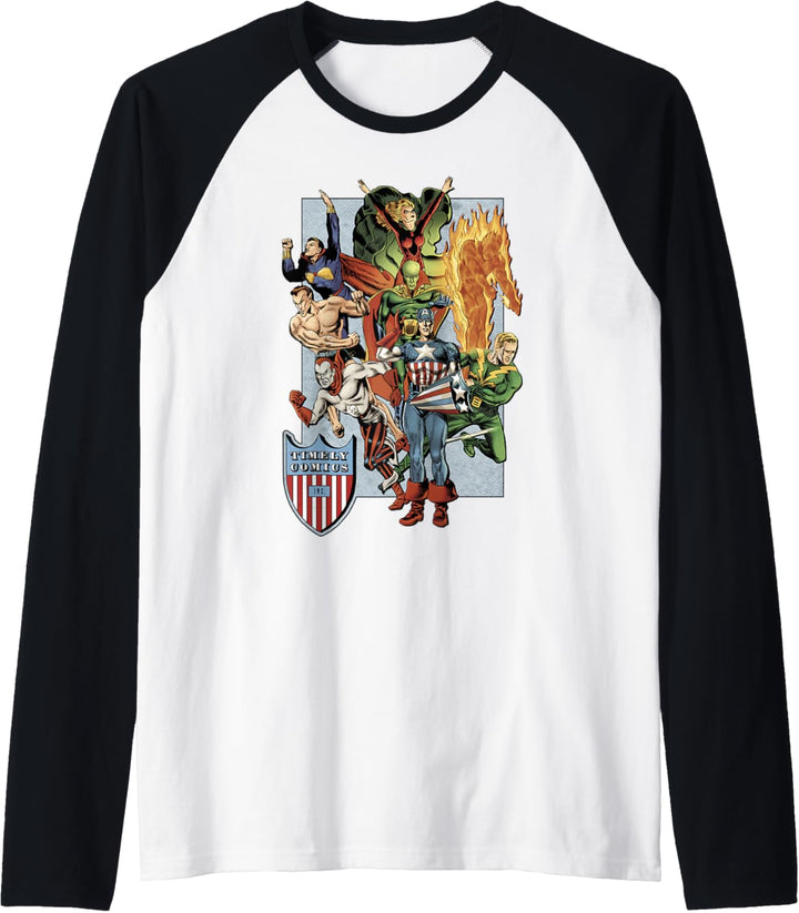 Marvel FOOM Timely Comics Inc. Raglan