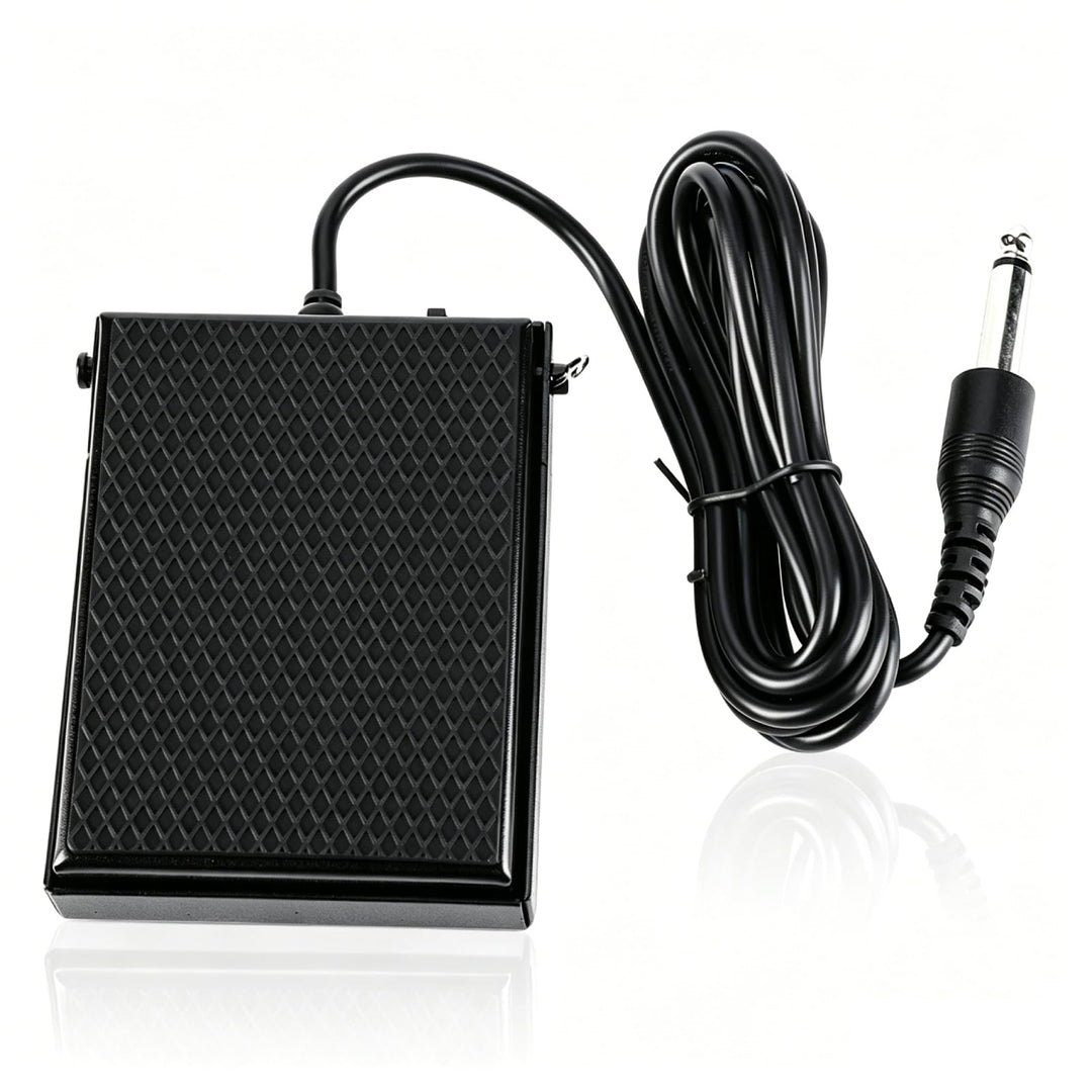 Sustain-Pedal für Keyboard, WTB004 Universelles Klavierpedal Geräuscharmes Halbpiedal Pianoaccessoir