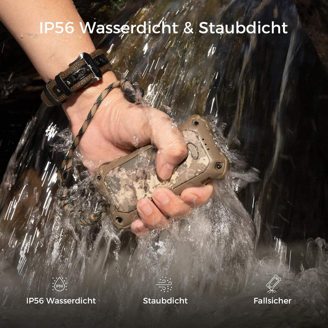 OCOOPA IP56 Wasserdichter Wiederaufladbarer Handwärmer, 10000 mAh PD Schnelllade Elektrisch Handwärm