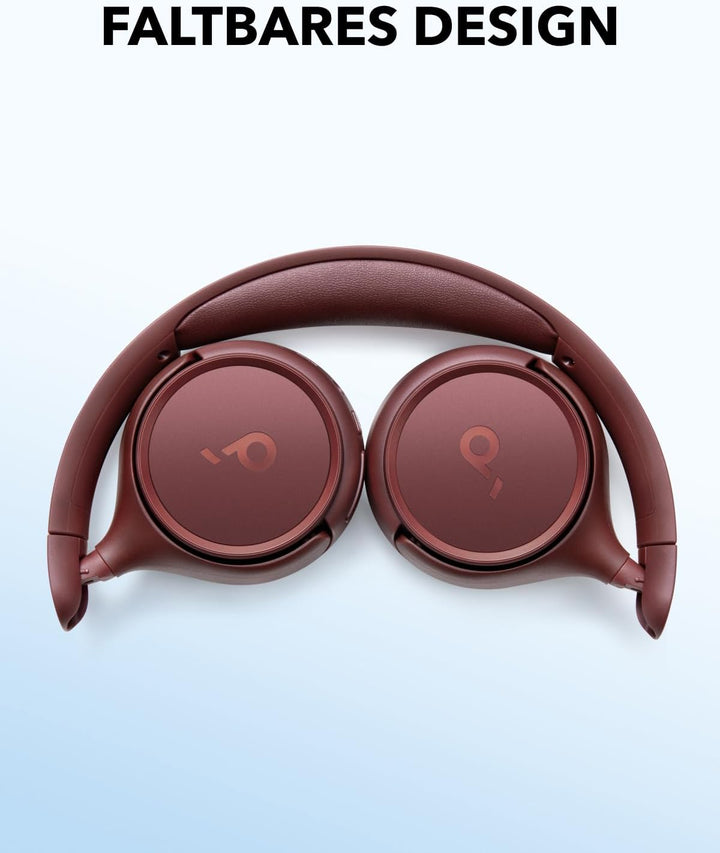soundcore H30i Kabellose On-Ear Kopfhörer, Faltbares Design, Purer Bass, 70h Wiedergabe, Bluetooth 5