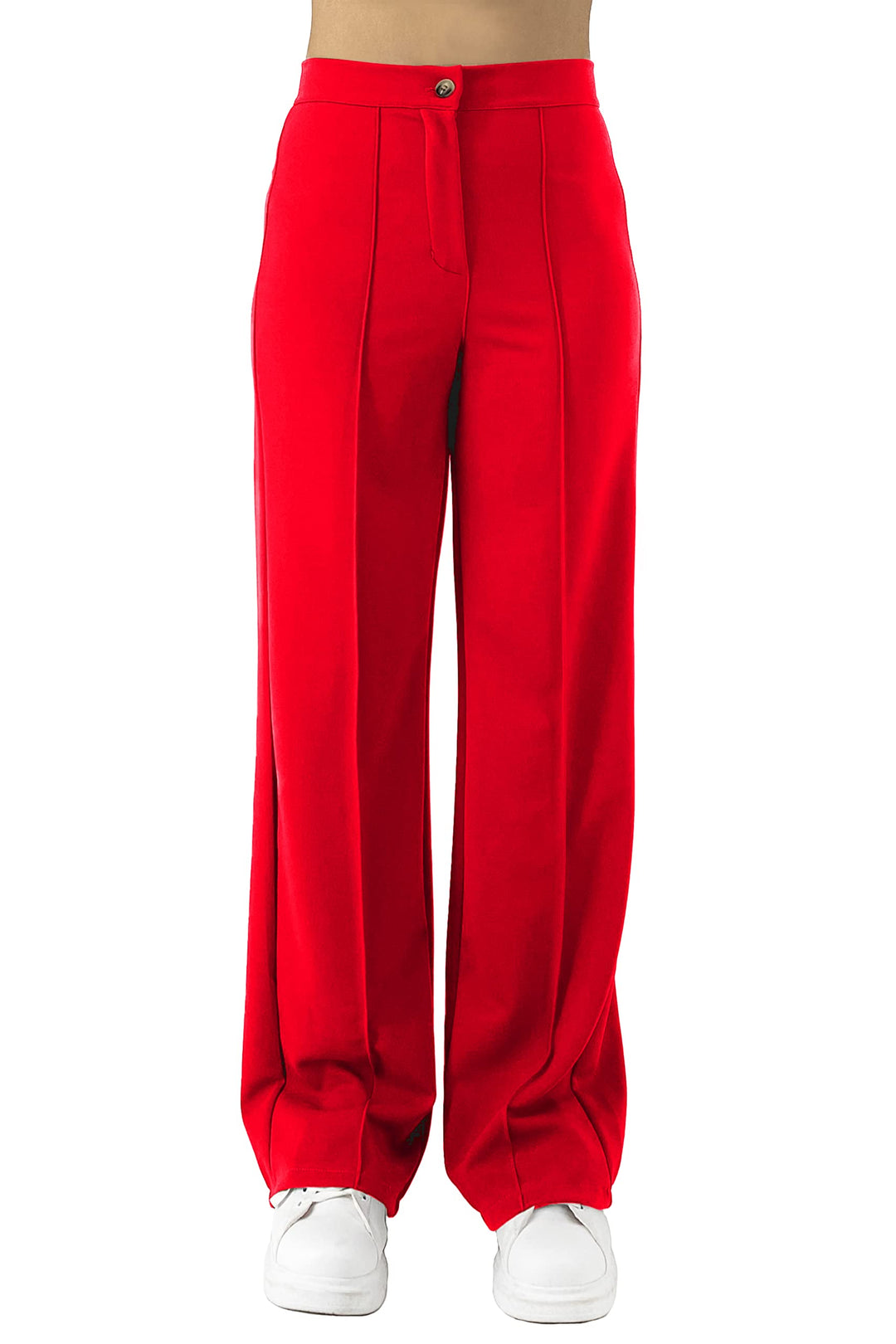 Jophy & Co. Damenhose mit weitem Bein (Artikelnr. 6554) XXL Rot, XXL Rot