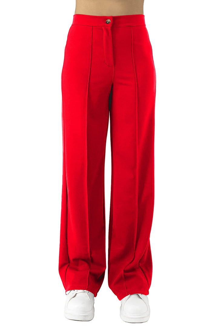 Jophy & Co. Damenhose mit weitem Bein (Artikelnr. 6554) XXL Rot, XXL Rot