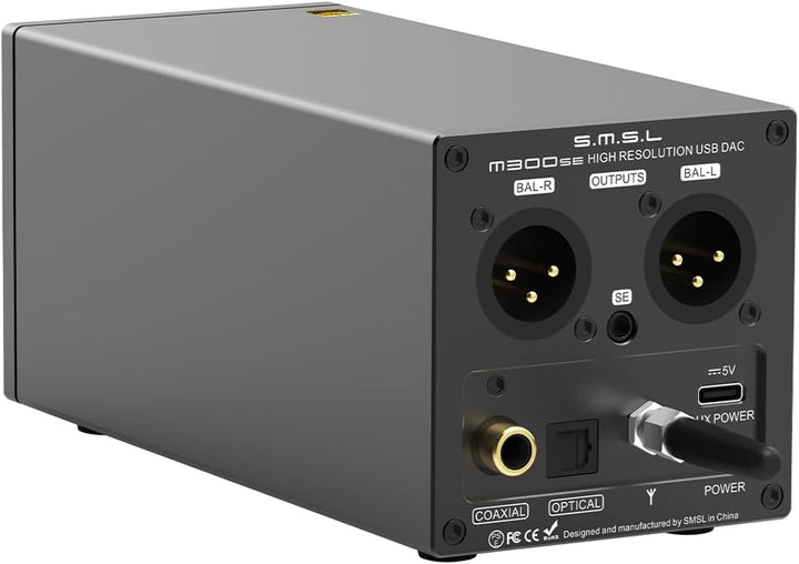 SMSL M300SE(Upgraded),Zwei CS43131 Chip MQA Audio Decoder Ohr Verstärker All-in-one,Dritte Generatio