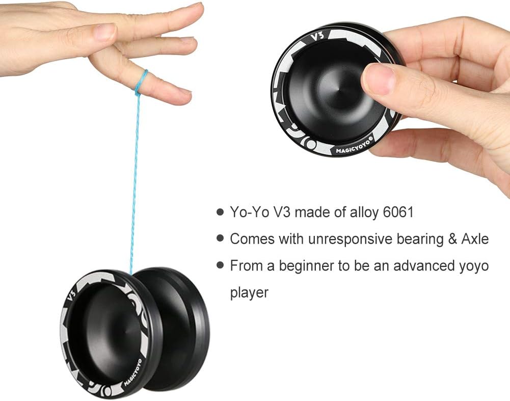 MAGICYOYO Responsive Yoyo V3, Profi JoJo für Kinder und Anfänger, Magic JoJo mit Leerlauf und Kugell