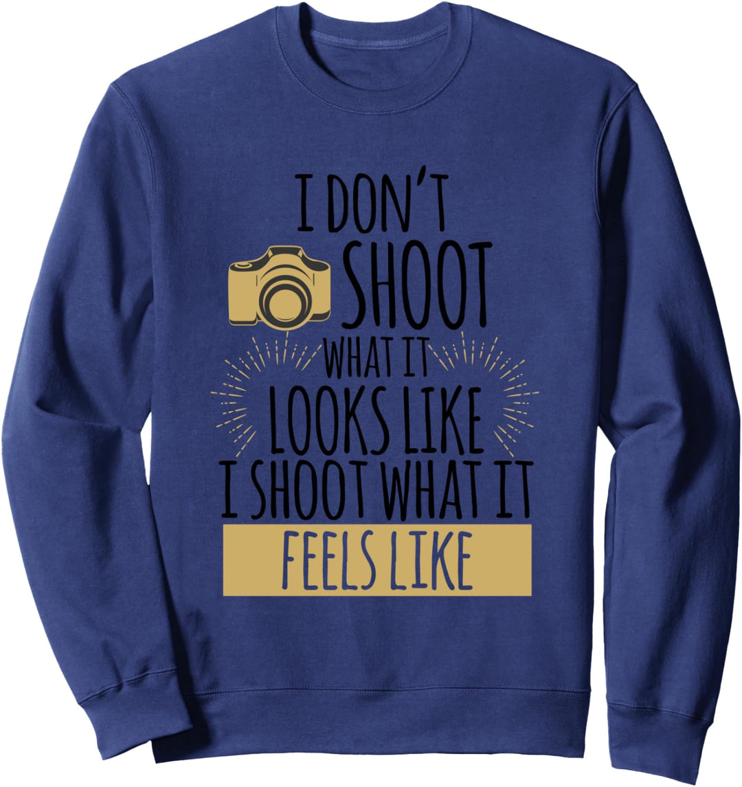 Niedliches Geschenk für ein Fotografen Sweatshirt