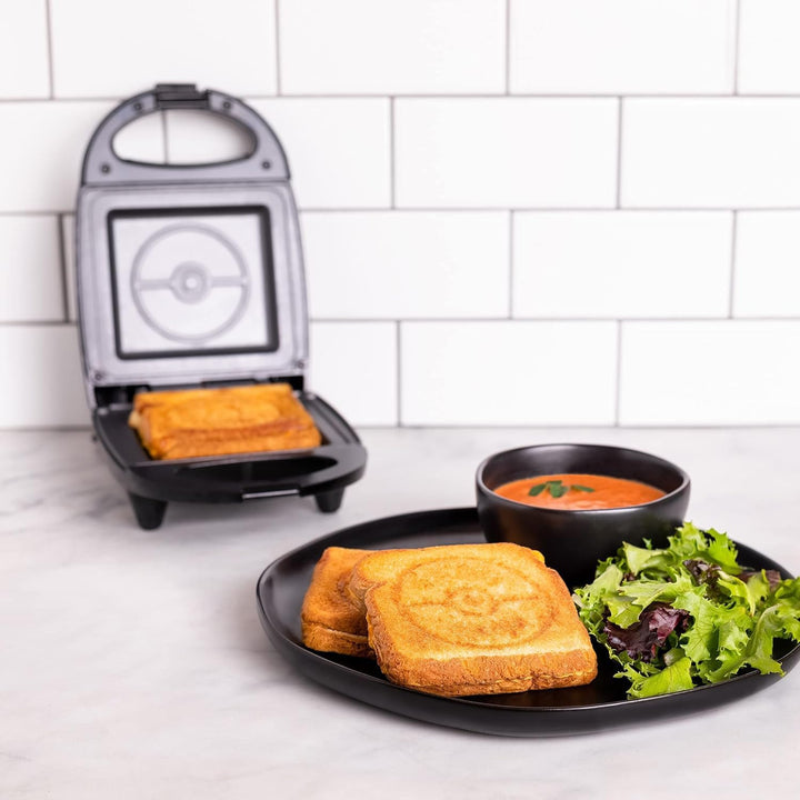Pokémon Sandwich Maker – Toast- & Sandwich-Grill mit Pokémon-Design – Antihaft-Beschichtung, einfach