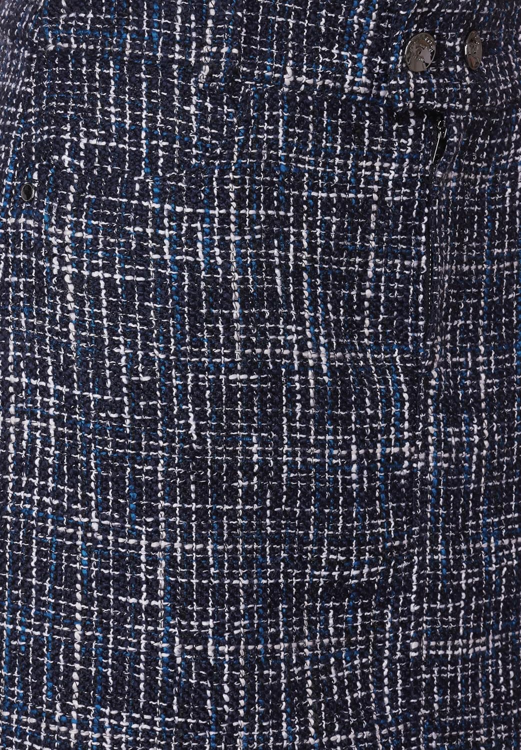 Street One Damen Bouclè Rock 36W Deep Blue, 36W Deep Blue