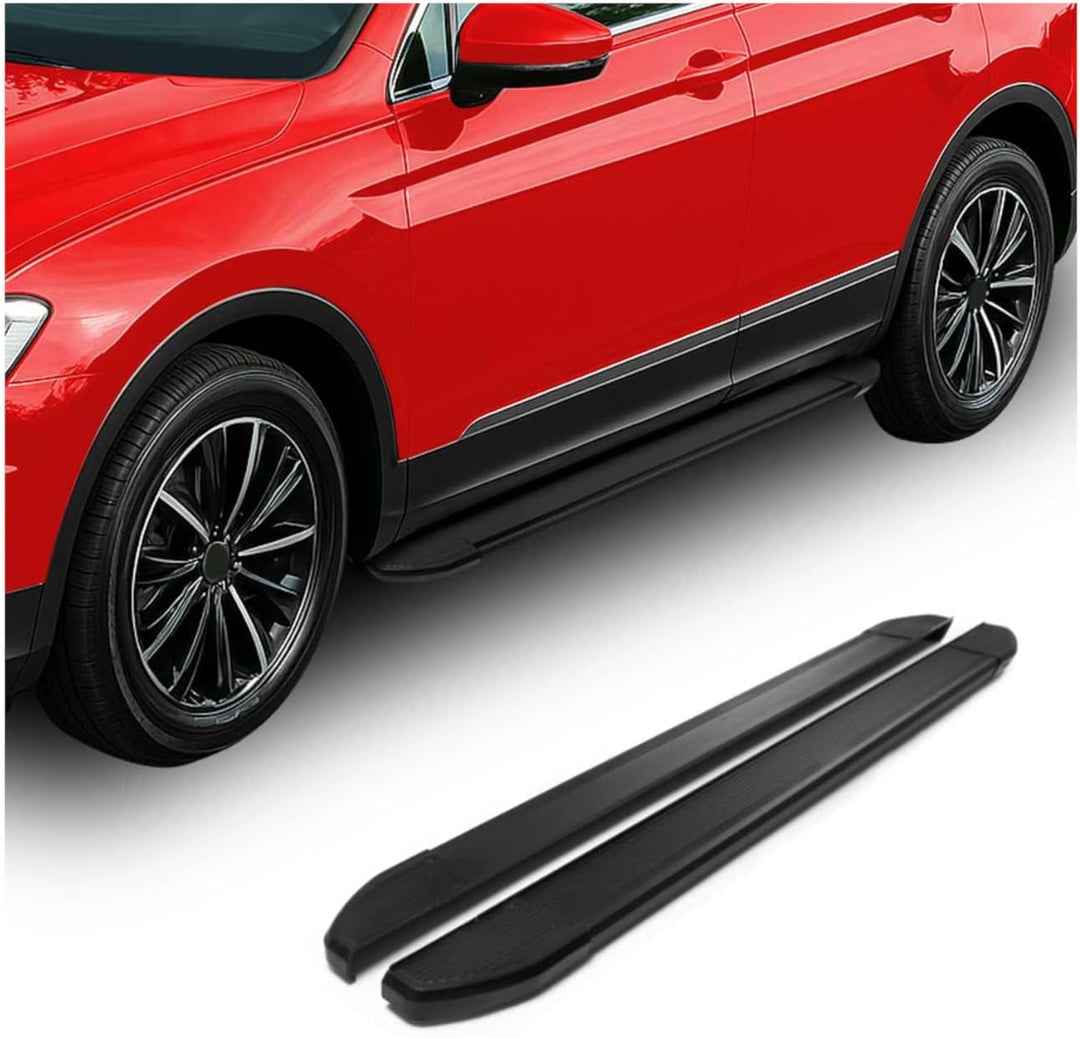 Trittbretter Seitenschweller kompatibel mit Nissan Qashqai +2 2008-2014 Aluminium Seitenbretter Schw