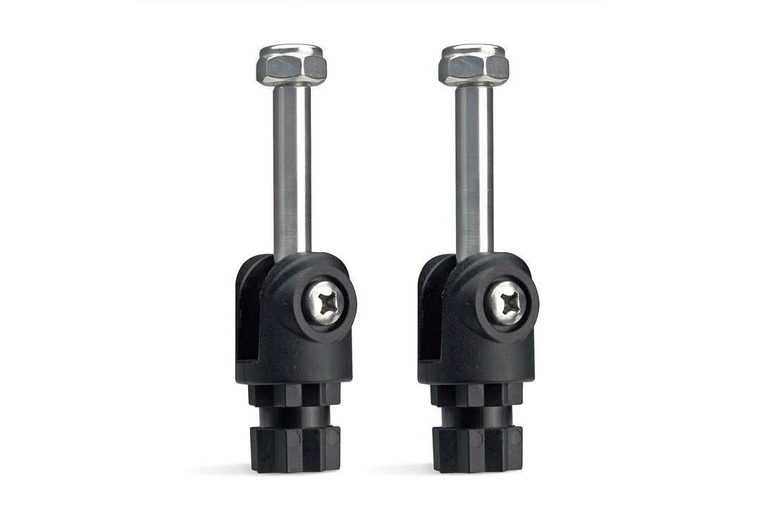 2 x Rowlock Pair, Paddelhalter Ruderdollen Dolle Ruderhalterung von Railblaza schwarz - schwarz, sch