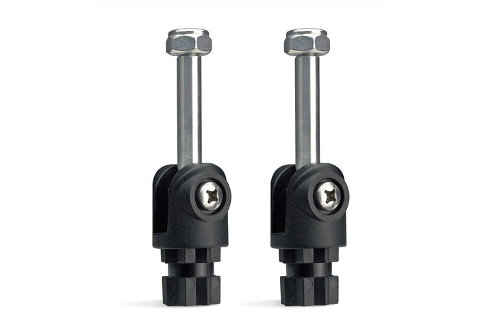 2 x Rowlock Pair, Paddelhalter Ruderdollen Dolle Ruderhalterung von Railblaza schwarz - schwarz, sch