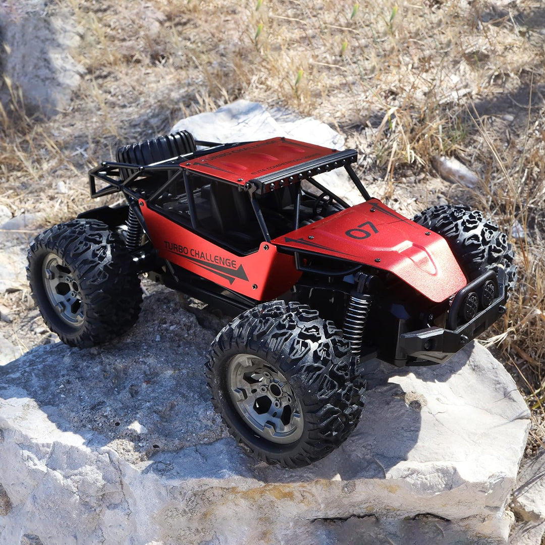 TURBO CHALLENGE - Buggy-Abenteuer - Elite - 094862LR - Ferngesteuertes Auto - Rot - 1/14 - Ready to